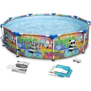 Басейн каркасний 4в1 Bestway 5612F Steel Pro 274 см 