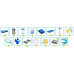 Басейн каркасний прямокутний 15в1 Bestway 56405N 400 x 211 x 81 см