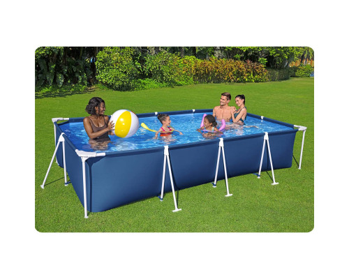 Басейн каркасний прямокутний 15в1 Bestway 56405N 400 x 211 x 81 см Басейн каркасний прямокутний 15в1 Bestway 56405N 400 x 211 x 81 см