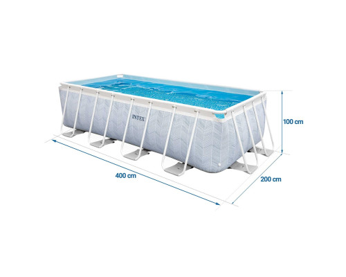 Басейн каркасний 18в1 Intex 26780 400 х 200 х 100 см