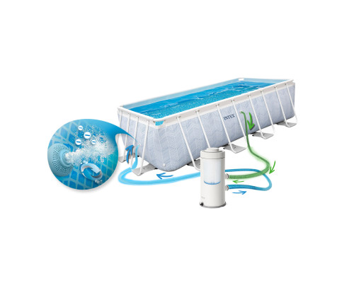 Басейн каркасний 18в1 Intex 26780 400 х 200 х 100 см