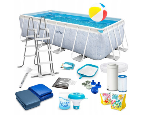 Басейн каркасний 18в1 Intex 26780 400 х 200 х 100 см