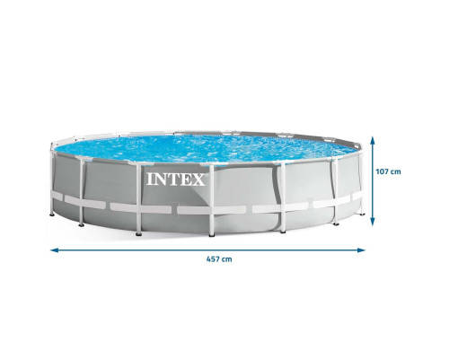 Басейн каркасний 21в1 Intex 26724 457 х 107 см