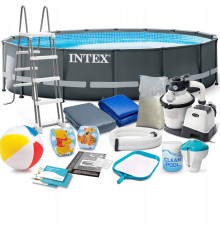 Басейн каркасний 17в1 Intex 26326 488 × 122 см
