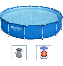 Басейн каркасний Bestway Steel Pro, 396 x 84 см