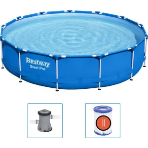 Басейн каркасний Bestway Steel Pro, 396 x 84 см