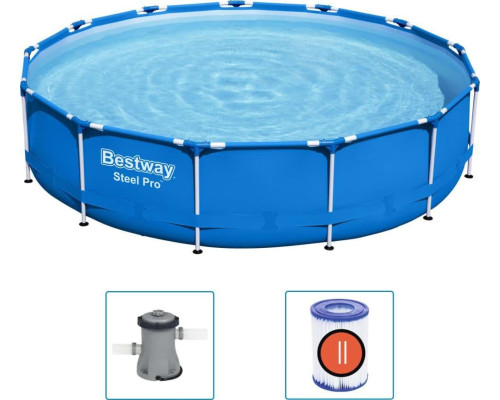 Басейн каркасний Bestway Steel Pro, 396 x 84 см Басейн каркасний Bestway Steel Pro, 396 x 84 см