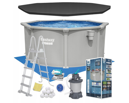 Басейн каркасний 13в1 Bestway Hydrium 56566 305 х 122 см