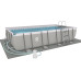Басейн каркасний прямокутний 18в1 Avenli Garden 549x305x122 см KIT - сірий