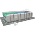 Басейн каркасний прямокутний 18в1 Avenli Garden 549x305x122 см KIT - сірий
