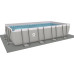 Басейн каркасний прямокутний 18в1 Avenli Garden 549x305x122 см KIT - сірий