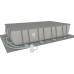 Басейн каркасний прямокутний 18в1 Avenli Garden 549x305x122 см KIT - сірий
