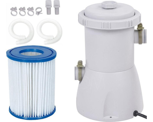 Басейн каркасний прямокутний 18в1 Avenli Garden 549x305x122 см KIT - сірий Басейн каркасний прямокутний 18в1 Avenli Garden 549x305x122 см KIT - сірий