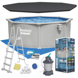Басейн каркасний 13в1 Bestway Hydrium 56574 366 х 122 см