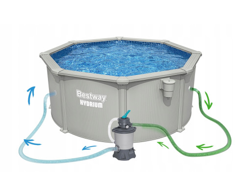 Басейн каркасний 13в1 Bestway Hydrium 56574 366 х 122 см