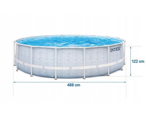 Басейн каркасний 12в1 Intex 26746 488 х 122 см