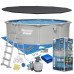 Басейн каркасний 13в1 Bestway Hydrium 56384 457 х 122 см