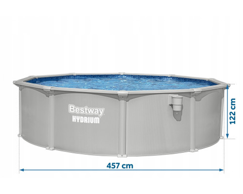 Басейн каркасний 13в1 Bestway Hydrium 56384 457 х 122 см