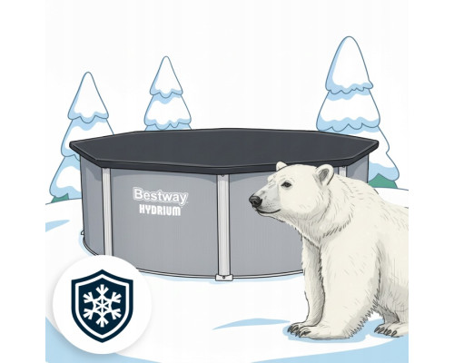 Басейн каркасний 13в1 Bestway Hydrium 56384 457 х 122 см