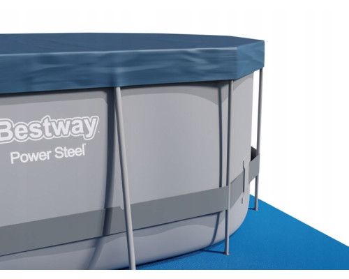 Басейн каркасний овальний 18в1 Bestway 56620, 427 x 250 x 100 см Басейн каркасний овальний 18в1 Bestway 56620, 427 x 250 x 100 см
