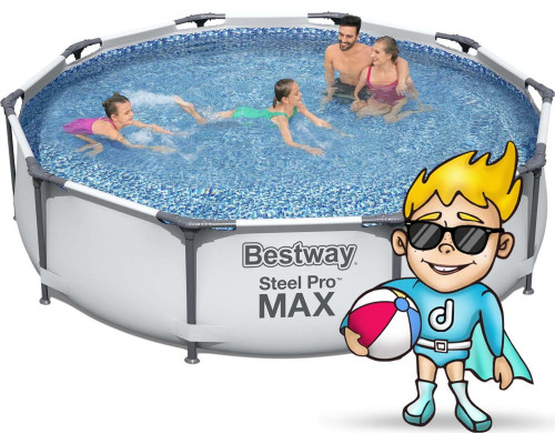 Басейн каркасний 4в1 Bestway 56406 Steel Pro 305 см Басейн каркасний 4в1 Bestway 56406 Steel Pro 305 см