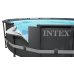 Басейн каркасний 11в1 INTEX 26334, 610 x 122 см, темно-сірий