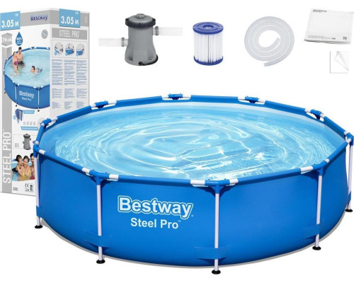 Басейн каркасний 8в1 Bestway 56679 Steel Pro 305 см Басейн каркасний 8в1 Bestway 56679 Steel Pro 305 см