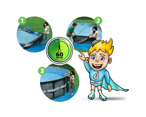 Басейн каркасний 18в1 Intex 26330 549 х 132 см