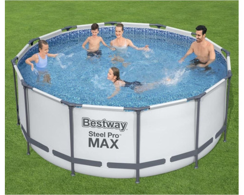 Басейн каркасний Bestway 92833 Steel Pro MAX 366 см - білий Басейн каркасний Bestway 92833 Steel Pro MAX 366 см - білий