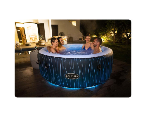 Джакузі-SPA надувне BESTWAY LAY-Z-SPA Hollywood AirJet 6-місне Джакузі-SPA надувне BESTWAY LAY-Z-SPA Hollywood AirJet 6-місне