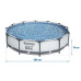 Басейн каркасний 9в1 Bestway 56416 366 x 76 см
