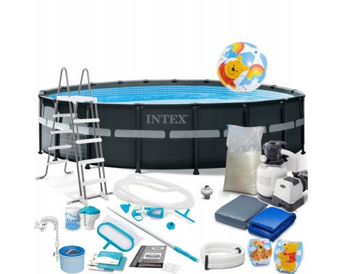 Басейн каркасний 21в1 Intex 26330 549 х 132 см