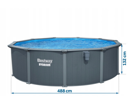 Басейн каркасний 13в1 Bestway Hydrium 561CU 488 х 132 см
