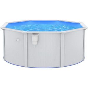 Басейн каркасний vidaXL 300 x 120 см, білий