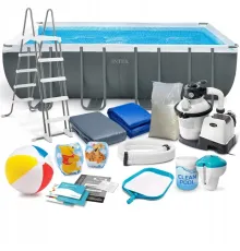 Басейн каркасний 18в1 Intex 26356 549 х 274 х 132 см