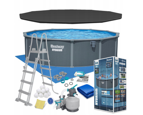 Басейн каркасний 13в1 Bestway Hydrium 561CS 549 х 132 см