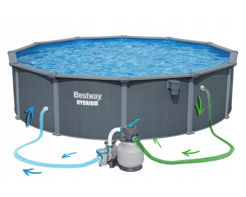 Басейн каркасний 13в1 Bestway Hydrium 561CS 549 х 132 см