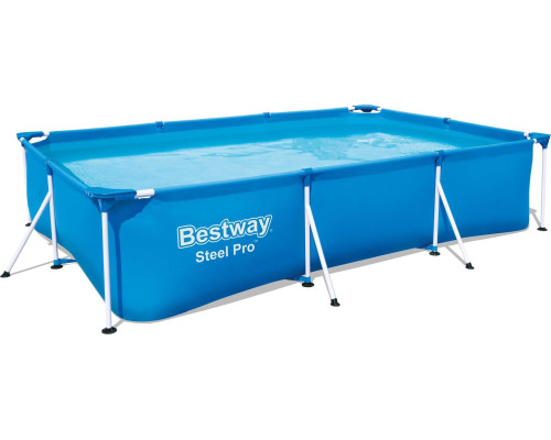 Басейн каркасний прямокутний Bestway 56404 Steel Pro 300 x 201 см Басейн каркасний прямокутний Bestway 56404 Steel Pro 300 x 201 см
