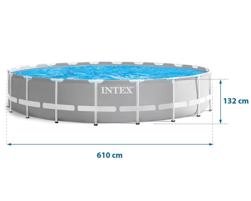 Басейн каркасний 18в1 Intex 26756 610 х 132 см