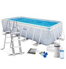 Басейн каркасний 4в1 Intex 26780 400 х 200 х 100