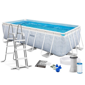 Басейн каркасний 4в1 Intex 26780 400 х 200 х 100