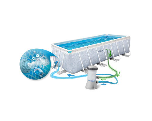 Басейн каркасний 4в1 Intex 26780 400 х 200 х 100