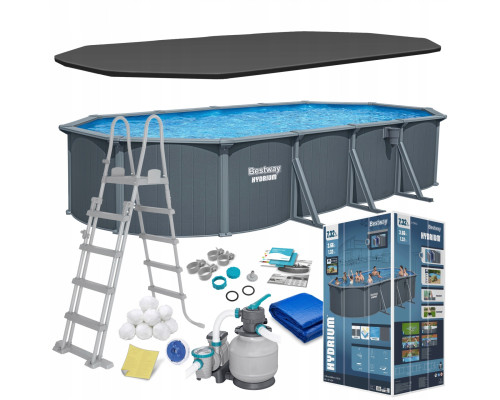 Басейн каркасний 13в1 Bestway Hydrium 561CW 732 х 366 х 132 см