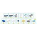 Басейн каркасний 13в1 Bestway Hydrium 561CW 732 х 366 х 132 см