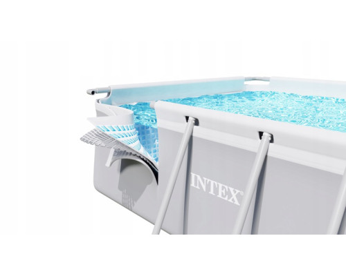 Басейн каркасний овальний 18в1 INTEX 26796, 503 x 274 x 122 см, сірий