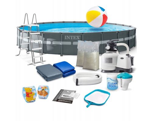 Басейн каркасний 17в1 Intex 26340 732 х 132 см