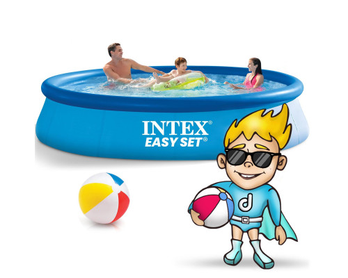 Басейн надувний 3в1 INTEX 28122, 305 x 76 см Басейн надувний 3в1 INTEX 28122, 305 x 76 см