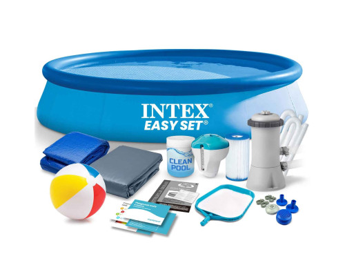 Басейн надувний 15в1 INTEX 28132, 366 x 76 см, блакитний