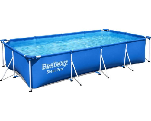 Басейн каркасний прямокутний 8в1 Bestway 56424 Steel Pro 400 x 211 см Басейн каркасний прямокутний 8в1 Bestway 56424 Steel Pro 400 x 211 см