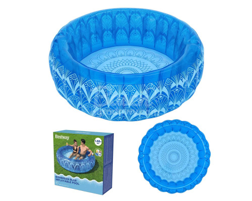 Басейн надувний Bestway 54479 BOHEMIAN BLUE 168 x 53 см Басейн надувний Bestway 54479 BOHEMIAN BLUE 168 x 53 см